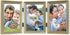 Lawrence Frames Bead Border Design, 3.5x5 Triple, Satin Gold...