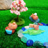 20 pcs Mini Capybara Figurines, Resin Tiny Capybara Figures Animals for Miniature Garden Cake Topper Decorations...