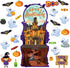 Halloween Classroom Bulletin Board Decorations Halloween Cutouts Trick or Treat Pumpkin Bat Witch Ghost Castle Cut-outs for Holiday School Classro...