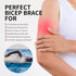 FEATOL Bicep Tendonitis Brace Compression Sleeve Support, Upper Arm Brace Bicep Support Bands for Pain Relief, Muscle Strains and Inflammation, Tr...
