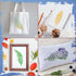 6PCS Feather Stencils for Painting, 10.2 * 7 Inches Mandala Stencils Reusable Painting Templates Beautiful Large Stencils for Painting on Wall, Wo...