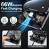 15W Fast Wireless Car Charger Vent Mount - Auto-Clamping Air Vent Phone Holder for iPhone 15/15 Pro/15 Pro Max, Samsung Galaxy...