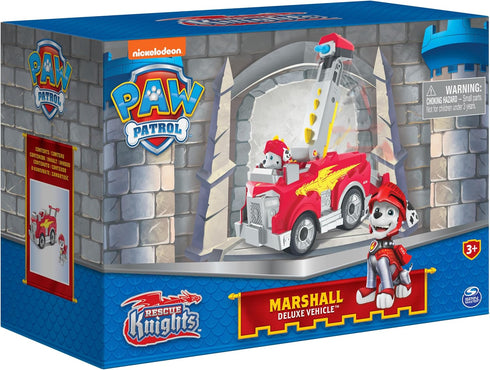 Paw Patrol, Rescue Knights Marshall Transforming Toy Car with Collectible Action Figure, Kids Toys for Ages 3 and up...