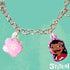 LUV HER Lilo and Stitch 7" Bracelet with Metal Charms - Disney Stitch - Ages 3+...