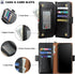 Antsturdy Compatible with iPhone 13 Pro Max Wallet Case,RFID Blocking PU Leather Phone Case Women Men Kickstand Flip Cover Wrist Strap Zipper Cred...