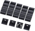 Super Z Outlet Black Velvet Plastic Display Cards for Earrings, Jewelry Accessories, 2" x 2" (100 Pk)...