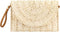 YYW Summer Straw Clutch Envelope Woven Shoulder Bag Crossbody Handbag Purse Wallet for Women...