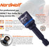 5-Piece SAE Nut Driver Set, Impact Magnetic Nut Setters Made From S2 Steel, Imperial Sizes 1/4"-5/16"-3/8"-7/16"-1/2"...