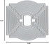 13pcs Nesting Frame Background Metal Die Cuts,Wedding Net Irregular Square Frame Cutting Dies Cut Stencils for DIY Scrapbooking Decorative Embossi...
