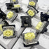 Gateron KS-33 Low Profile Banana Keyboard Switches,Tactile RGB LED 3-Pin 65gf Factory Pre-lubed for MX Mechanical Keyboard (Banana 72Pcs)...