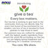 NOW Foods, Organically Hip Hibiscus™ Tea, Caffeine-Free, Non-GMO, No Added Colors, Preservatives or Sugars, Premium Unbleached Tea Bags with our N...