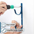 UNCO- Pool Pole Hanger, 2 Pack, Blue, Pool Hooks for Poles, Fence Hooks Pool, Pool Organizer, Pool Hangers for Poles and Hose, Pool Hanger, Outdoo...
