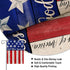 God Bless America 4th of July Home Decorative Garden Flag, House Yard American Stars Stripes Outside Decor, USA Patriotic Memorial Day Outdoor Sma...