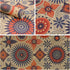 Contact Paper for Countertops Cover - Boho Moroccan Egyptian Inspired Peel and Stick Wallpaper - Removable Self Adhesive Thick Floral Vinyl Film R...