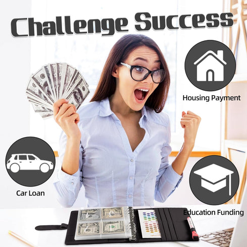 100 envelopes money saving challenge | money saving binder | budget binder | a5 binder | savings binder | savings challenge | libreta de ahorros d...