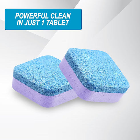 Air Jungles Washing Machine Cleaner Tablets 24 Count, Lavender Scent, Deep Cleaning Laundry Washer Drum and Tub, Compatible with Front and Top Loa...