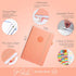 GoGirl Recipe Book – Blank Cookbook to Write In Your Own Recipes – Empty Cooking Journal for Family Recipes – Personalized Recipe Notebook – Hardc...