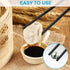 10 Pairs Fiberglass Chopsticks Family Set, ONEHERE Reusable Chinese, Japanese, Korean Chop sticks, Dishwasher Safe, Non-slip, for Sushi, Noodles, ...