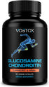 Glucosamine Chondroitin with Turmeric MSM Boswellia - Natural Joint Supplement for Men and Women - Supports Healthy Joint Structure, Function & Co...