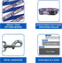 NFL PET Leash Buffalo Bills Dog Leash, Medium Football Team Leash for Dogs & Cats. A Shiny & Colorful Cat Leash & Dog Leash Licensed by The NFL...