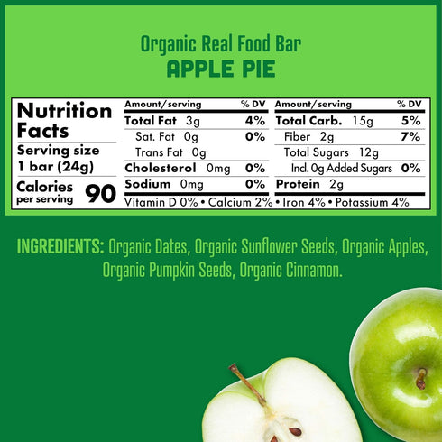 SKOUT Organic Applie Pie Kids Bars, 5.1 OZ...