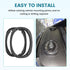 6X9 Universal Plastic Vehicle Speaker Spacer Ring Adapter, 6x9 Inch Car Speaker Spacer Mounting Bracket Adapter Refit Audio Speaker Mat, 1 Pair...