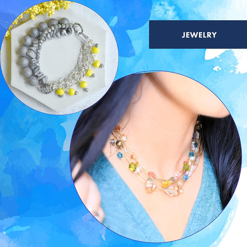 Beadalon 49 Strand Bead Stringing Wire, 024 in / 0.61 mm, Gold Color, 10 ft / 3.1 m...