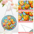 Tulips Acrylic Window Hangings 11.8”Acrylic Wall Decor Flower Stained Window Panel Indoor Outdoor Home Garden Ornaments Housewarming Gift with Met...