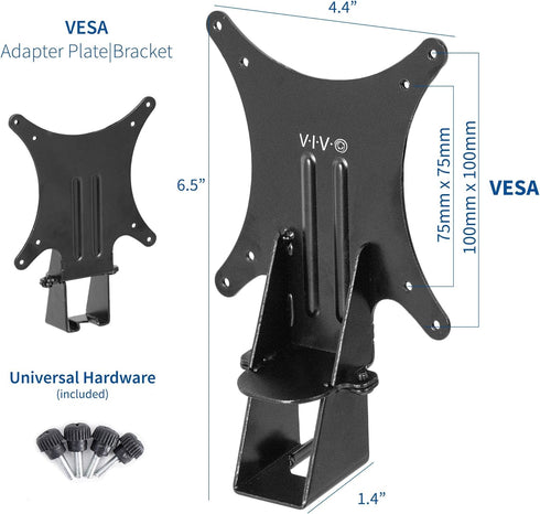 VIVO VESA Adapter Plate Bracket Designed for Samsung CF591 Series Monitors, Compatible Curved 27 inch Samsung Computer Screen Conversion Kit LC27F...
