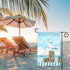 Texupday Welcome Sailor Seagull Decoration Summer Seaside Garden Flag Holiday Party Beach Coastal Outdoor Yard Flag 12" x 18"...