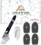 Dish Wand with 1 Dish Brush and 4 Replacement Sponge Heads -Durable Refills Sponge and Dish Scrubber with Soap Dispenser for Sink Pot Kitchen Clea...