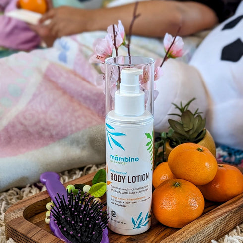 Mambino Organics Daily Essential Face And Body Lotion, Coconut + Primrose, 5 Fluid Ounces...