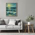 Posterizer 1 pcs- sea and beach themed oil painting style print 6-Landscape & Nature Art-Floral Botanical Art- Decor for Home & Office- unframed w...