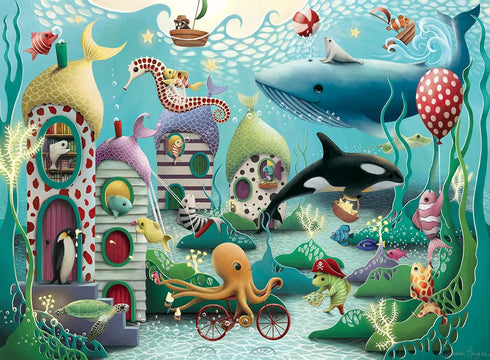 Ravensburger Underwater Wonders 100 Piece Jigsaw Puzzle for Kids - Fun and Educational Toy | Perfect Age Fit | Sustainable Wooden Pieces | Climate...
