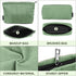 MAGEFY Makeup Bag 2 PCS Corduroy Make up Bag for Purse Travel Cosmetic Bag for Women Small Makeup Pouch Cute Makeup Brush Bag Preppy Stuff Travel ...
