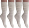 AWS/American Made Slouchy Scrunch Cotton Slouch Socks for Women Shoe Size 5 to 10...