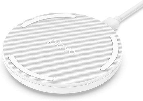 Playa by Belkin Wireless Charger 10W (Wireless Charging Pad Compatible with iPhone 12, iPhone 11, Galaxy, Pixel, AirPods, More) No Power Adapter (...