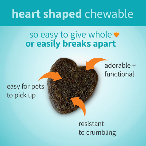 Happy Tummy Probiotic for Dogs Soft Chewables, 5.3 oz - Digestive Support, Immune System, Gut Health...