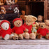 6 PCS Stuffed Bear Clothes Tee Shirt Sublimation Plush Bear Shirts Classic Stuffed Animal Bear T Shirts Hoodie 14-18 Inches Stuffed Bear Dolls...