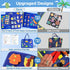 8 in 1 Busy Board Montessori Toy for Toddlers 1-3 Years Old Boy & Girls Gifts,Educational Travel Toys Sensory Board for Learning Fine Motor Skills...