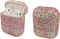 Diamond Portable Electronic Device Cover for Apple Airpods 1 & 2, Airpods Case Cover Accessories with Hard Carrying Case, Glitter Case Cover...