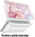 Compatible with MacBook Air 13 inch 2020 2019 2018 Release A2337 M1 a2179 A1932,with Touch ID,Flow Gold Marble, 2020 Mac Air 13 A2337 M1 A2179 A19...