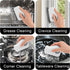 2 in 1 Window Track Cleaning Tools Window Sill Cleaner Tool Groove Crevice Cleaning Brush Grout Corner Scrubber Brush Tool Window Cleaner Tool for...