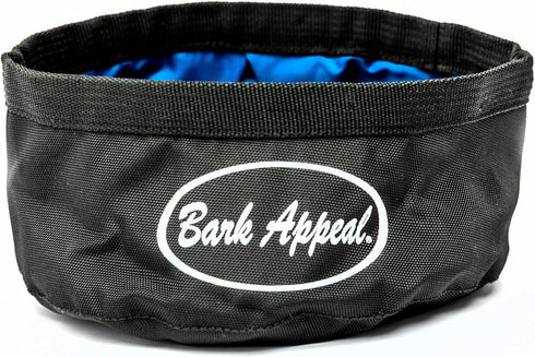 Bark Appeal Portable and Collapsible Dog Food and Water Bowl - Travel-Friendly, Compact Pet Feeding Solution for On-The-Go Adventures...