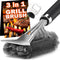 TNTOR Grill Brush with Scraper, 18" Adjustable Handle with Bottle Opener BBQ Grill Brush for Outdoor Grill/Smoker/Gas and Charcoal Grill Cleaning...