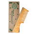 SN Creation Pure Organic Neem Wood Comb|Hair Styling Comb with Wide Teeth|Handmade Comb For Hair Care| Beard Wooden Comb| Made in India (Pack of 1...