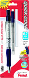 Pentel Quick Dock Automatic Pencil with Refill Cassette and 3 Erasers, 0.7mm, 1 Pack (QD7ELE3BP)...
