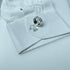 button covers for mens shirts button cover cufflinks cat eye button cover Diameter 1.75cm (silvery White Diameter 1.75cm)...