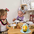 Pavilion Gift Company Izzy and Owie Four Piece Stackable Dinner Set, Leopard...
