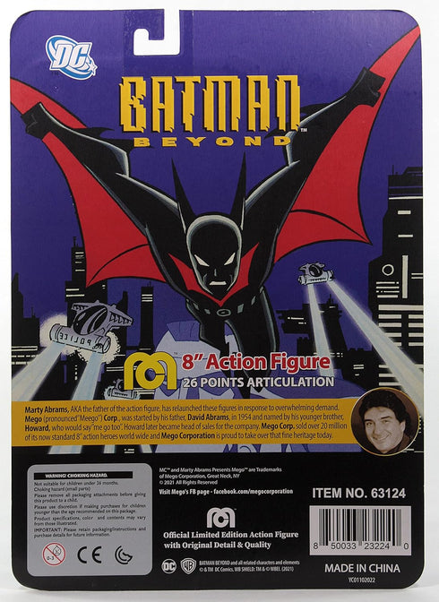 Mego DC Heroes: Batman Beyond Previews Exclusive 8" Action Figure, Multicolor...